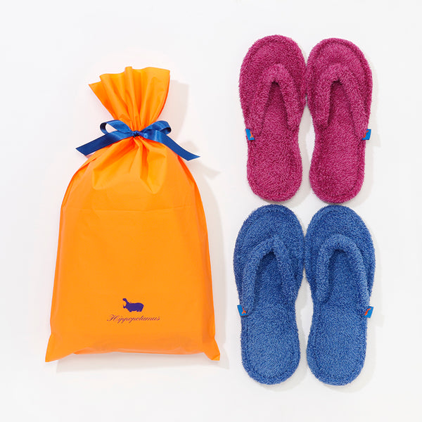GIFT BAG / ROOM SANDALSx2|ギフトセット ルームサンダル x 2