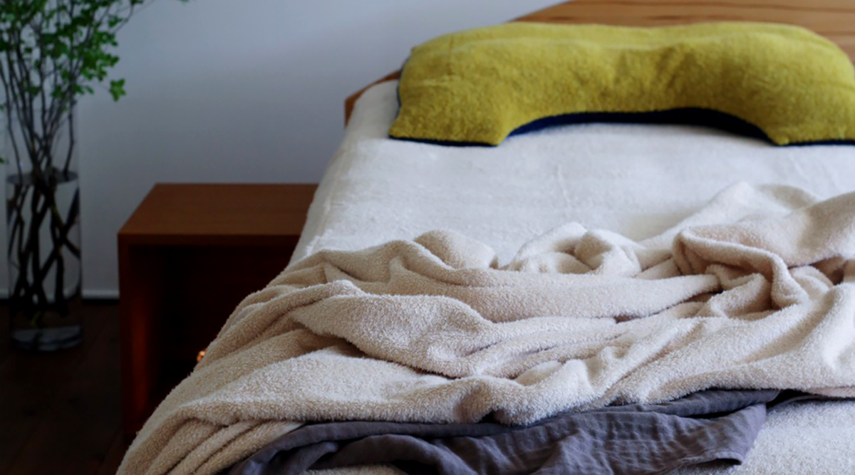【HIPPOPOTAMUS｜ヒポポタマス】 TOWELKET & FIT PILLOW｜タオルケット＆フィットピロー（枕）