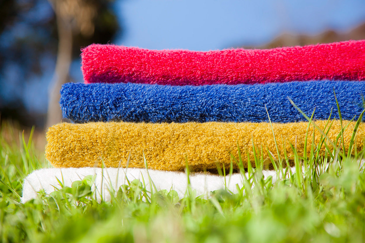 How to care for towels　タオルを長く美しく楽しむために