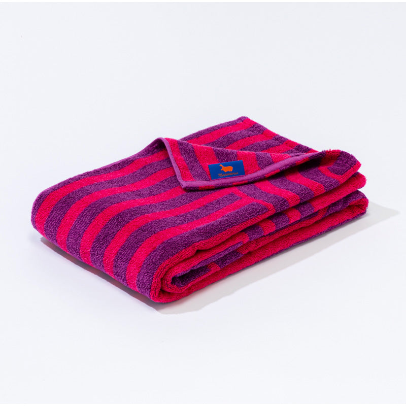 BATH TOWEL STRIPE｜コットン＆バンブー ストライプ レギュラーバスタオル