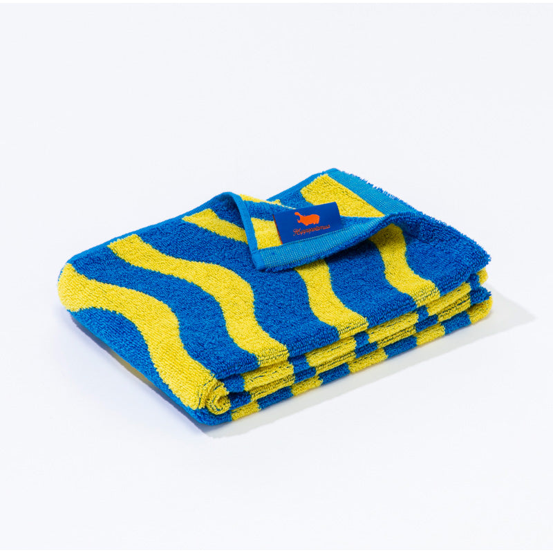 FACE TOWEL STRIPE｜コットン＆バンブー ストライプ ロングフェイスタオル