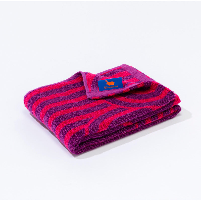 FACE TOWEL STRIPE｜コットン＆バンブー ストライプ ロングフェイスタオル