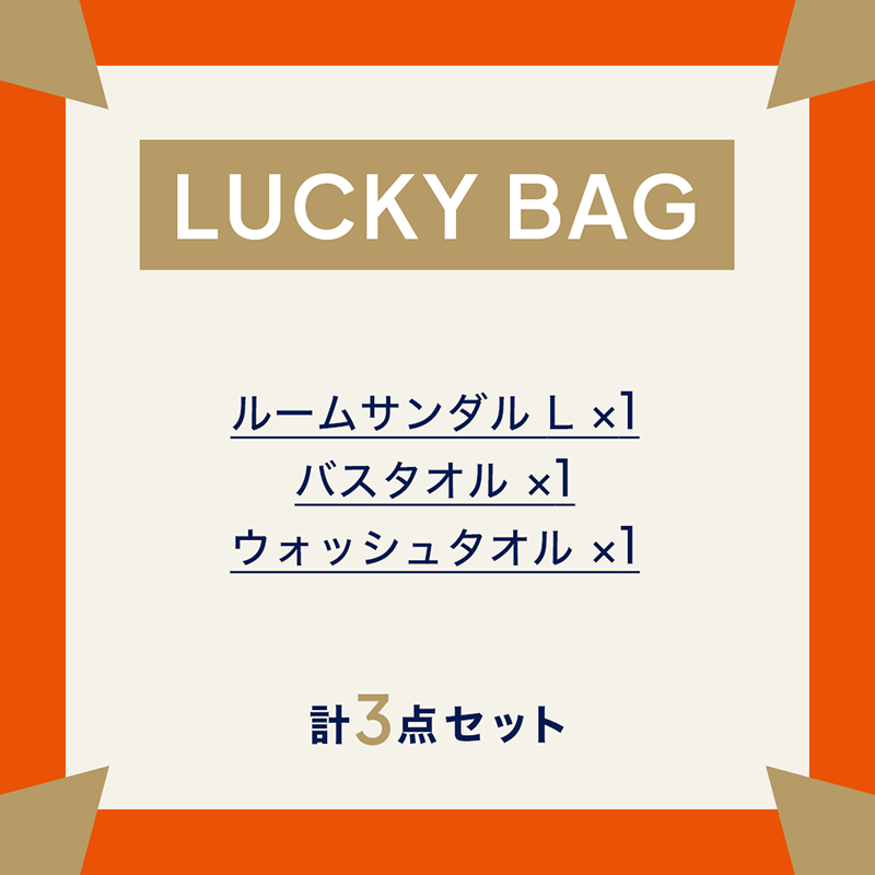 ルームサンダルLサイズ　ラッキーバッグ-2027-