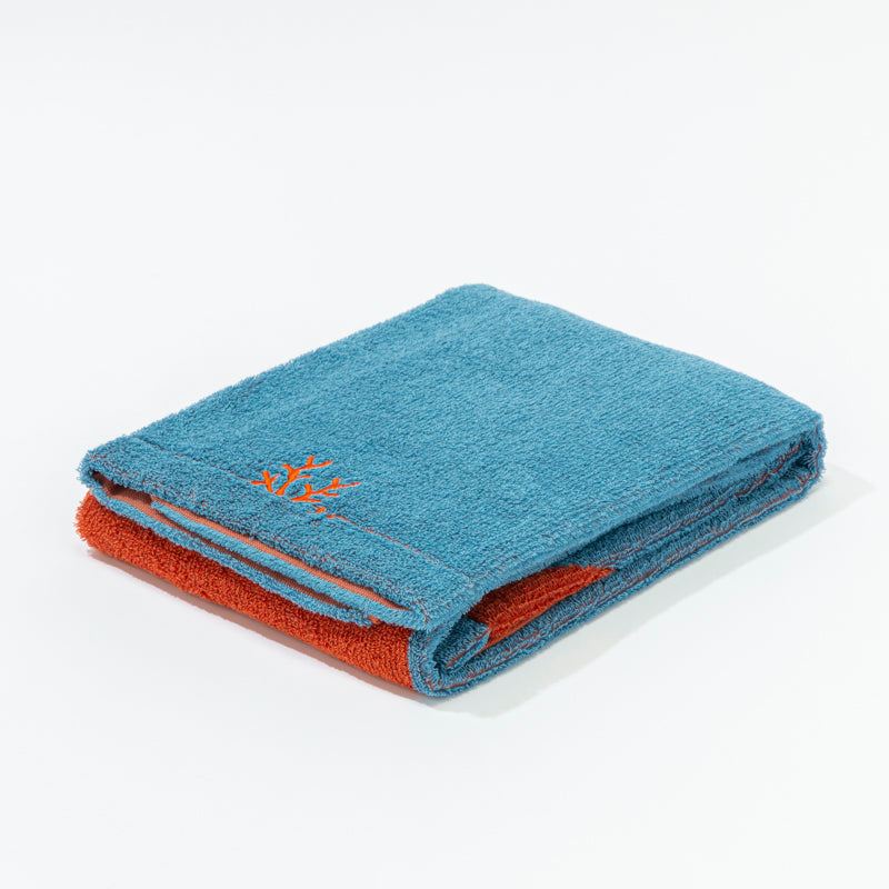 MINI BATH TOWEL｜オーガニックコットン＆バンブー コーラル ミニバスタオル