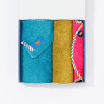 BABY COLLECTION GIFT HANDY TOWELx1 / CHIEF TOWELx1 / BIB x1｜ベビーコレクションギフト – ループ付きタオル×1 / チーフタオル×1 / スタイ×1