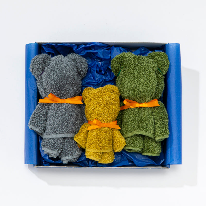 GIFT BOX / WASH BEARx2 / CHIEF BEARx1｜ギフト – ウォッシュベア×2 / チーフベア×1