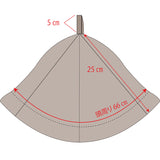 ギフト – サウナハット×1 / バスタオル×1 / フェイスタオル×1