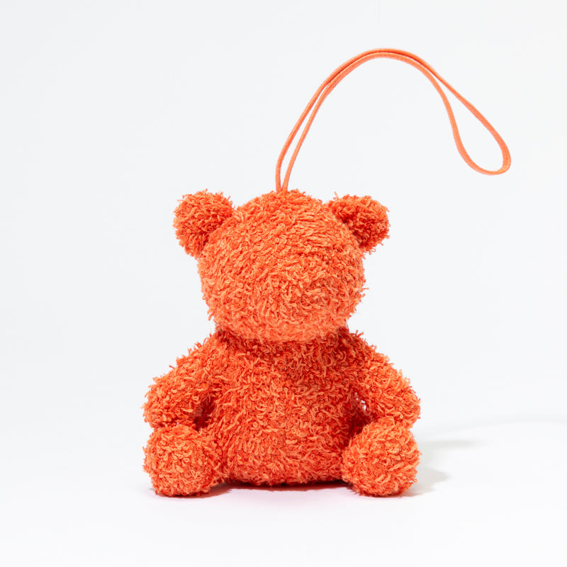 ギフトオプション価格：オーガニックコットン&バンブー スモール クマソフトトイ– ORANGE（＋¥990）