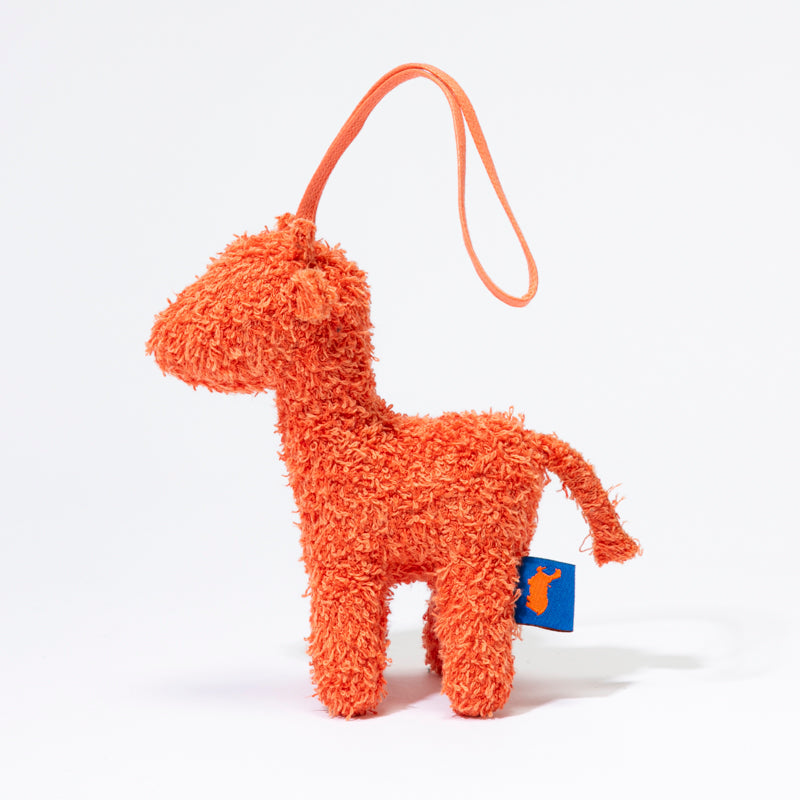 ギフトオプション価格：オーガニックコットン&バンブー スモール キリンソフトトイ– ORANGE（＋¥990）
