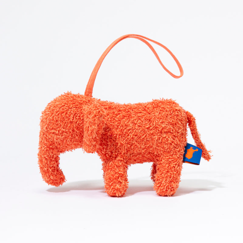 ギフトオプション価格：オーガニックコットン&バンブー スモール ゾウソフトトイ– ORANGE（＋¥990）
