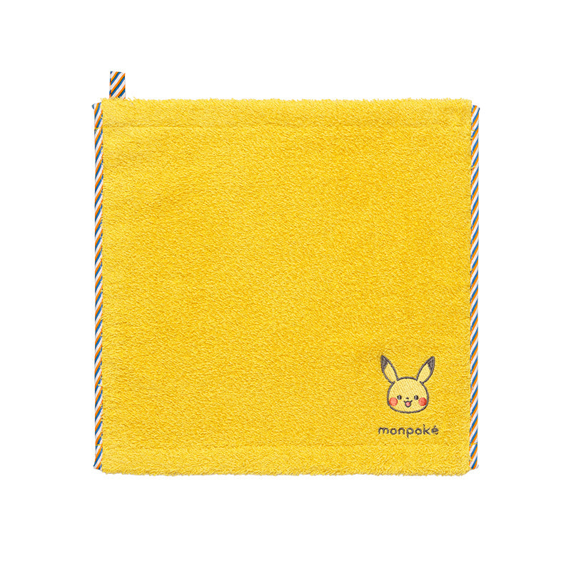 オーガニックコットン＆バンブー monpoké ループ付きベビータオル