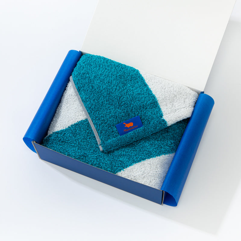 STRIPE GIFT BOX / BT MINIx1｜ギフトセット ミニバスタオル x 1 