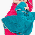 BABY COLLECTION GIFT SWADDLE BLANKET X 1 / BELT COVER X 1 / HANDY TOWEL X 1 ｜ベビーコレクションギフト – おくるみタオル×1 / スタイ×1 / ベルトカバー×1 / ループ付きタオル×1