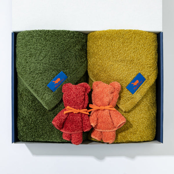 GIFT BOX / BTx2/ CHIEF  BEARx2｜ギフト – バスタオル×2 / チーフベア×2