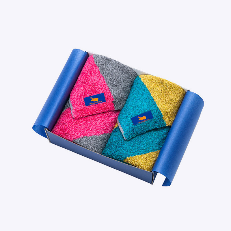 STRIPE GIFT BOX / BT MINIx2｜ギフトセット ミニバスタオル x 2 