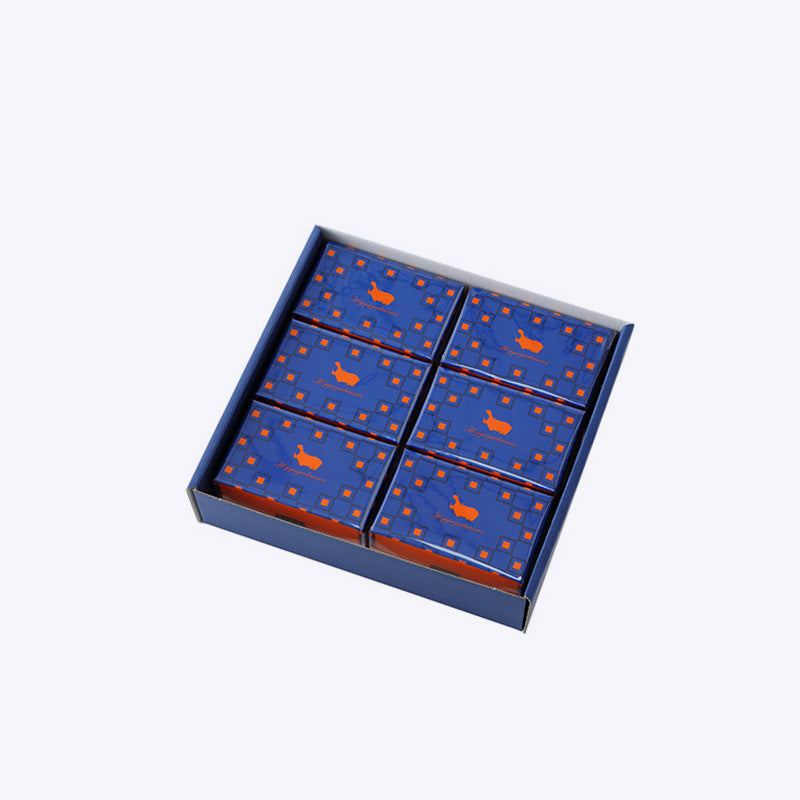 GIFT BOX / MOTIFS COLLECTION HANDKERCHIEFx6｜ギフトセット ハンカチタオル x 6 