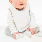 BABY COLLECTION GIFT SWADDLE BLANKET X 1 / BELT COVER X 1 / HANDY TOWEL X 1 ｜ベビーコレクションギフト – おくるみタオル×1 / スタイ×1 / ベルトカバー×1 / ループ付きタオル×1